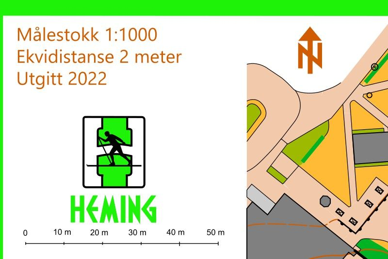 Målestokk på kart